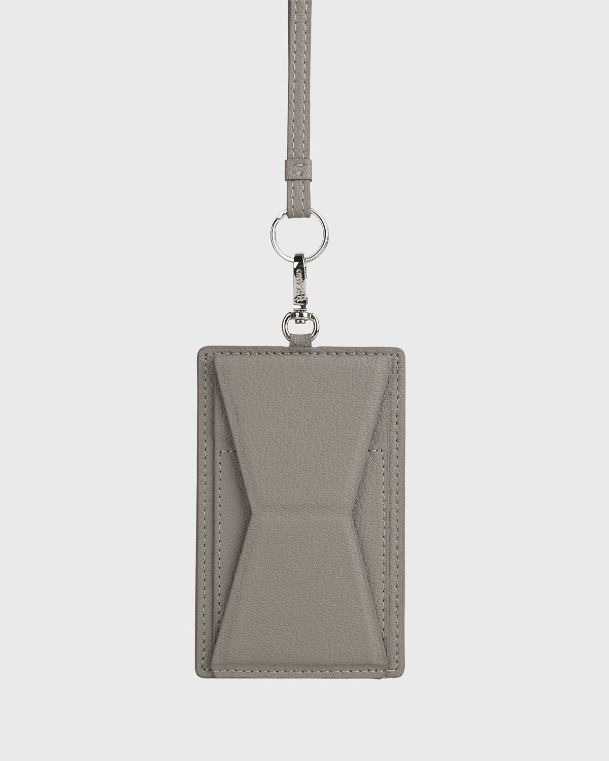 Calla Dual-use Cardholder with Lanyard (Grey)