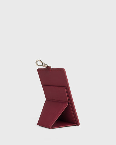 Calla Dual-use Cardholder with Lanyard (Cherry)