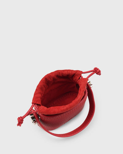 Calla AirPods Bag	(Scarlet)