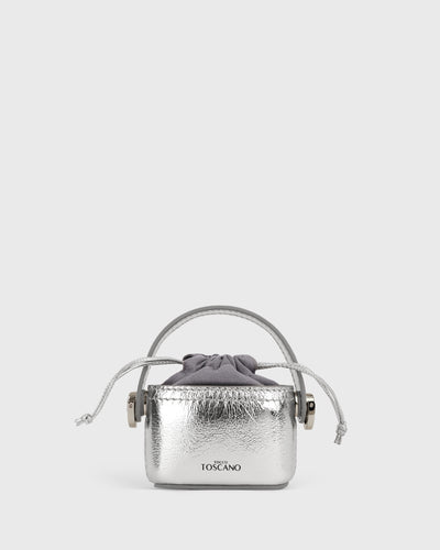 Calla AirPods Bag	(Silver)