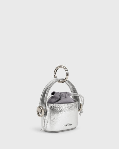 Calla AirPods Bag	(Silver)