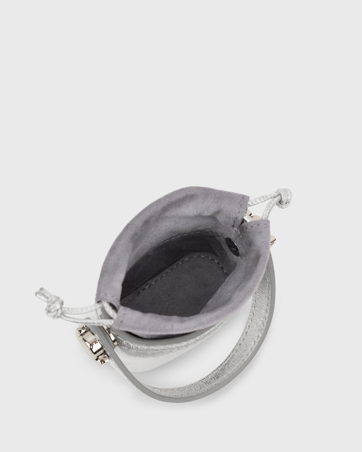 Calla AirPods Bag	(Silver)