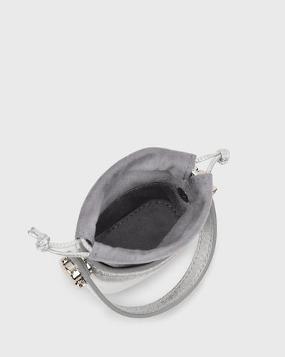 Calla AirPods Bag	(Silver)