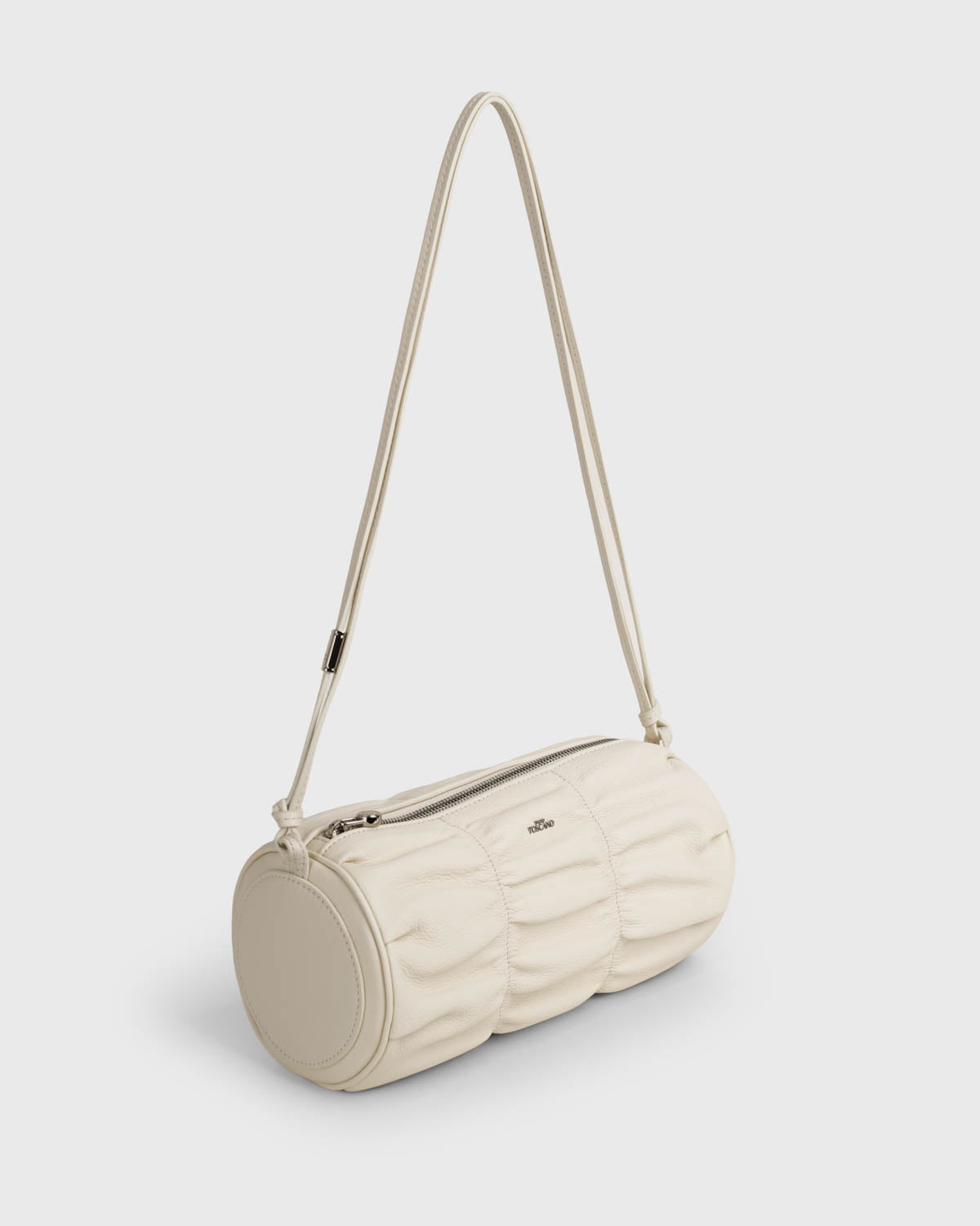 Bonnie Cylinder Bag (Cream)