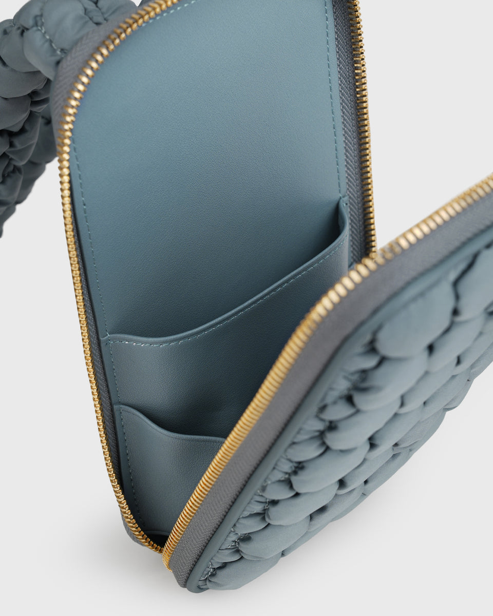 Bloom Mobile Phone Bag (Slate Blue) - Tocco Toscano