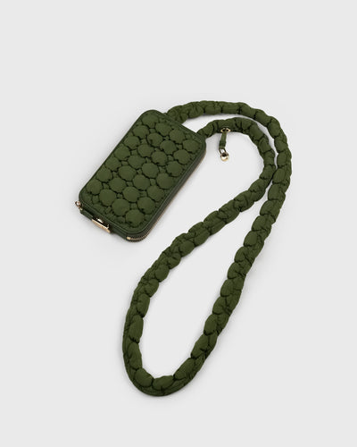 Bloom Mobile Phone Bag (Olive)