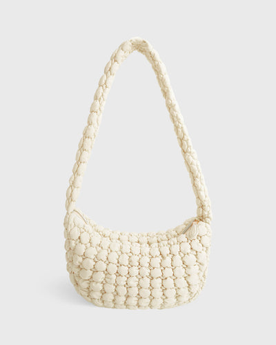 Bloom Shoulder Bag (Cream)