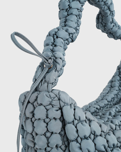 Bloom Crossbody Bag (Slate Blue)