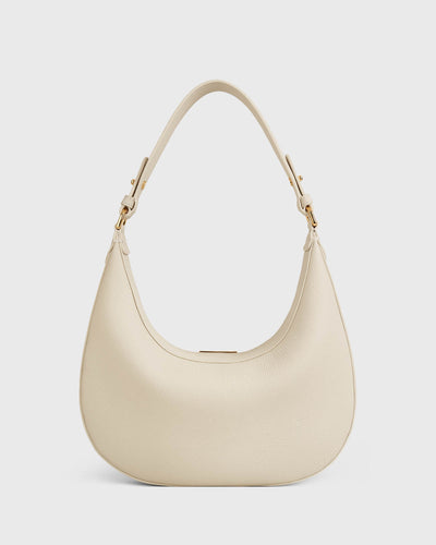 Gianna Crescent Hobo (Cream)