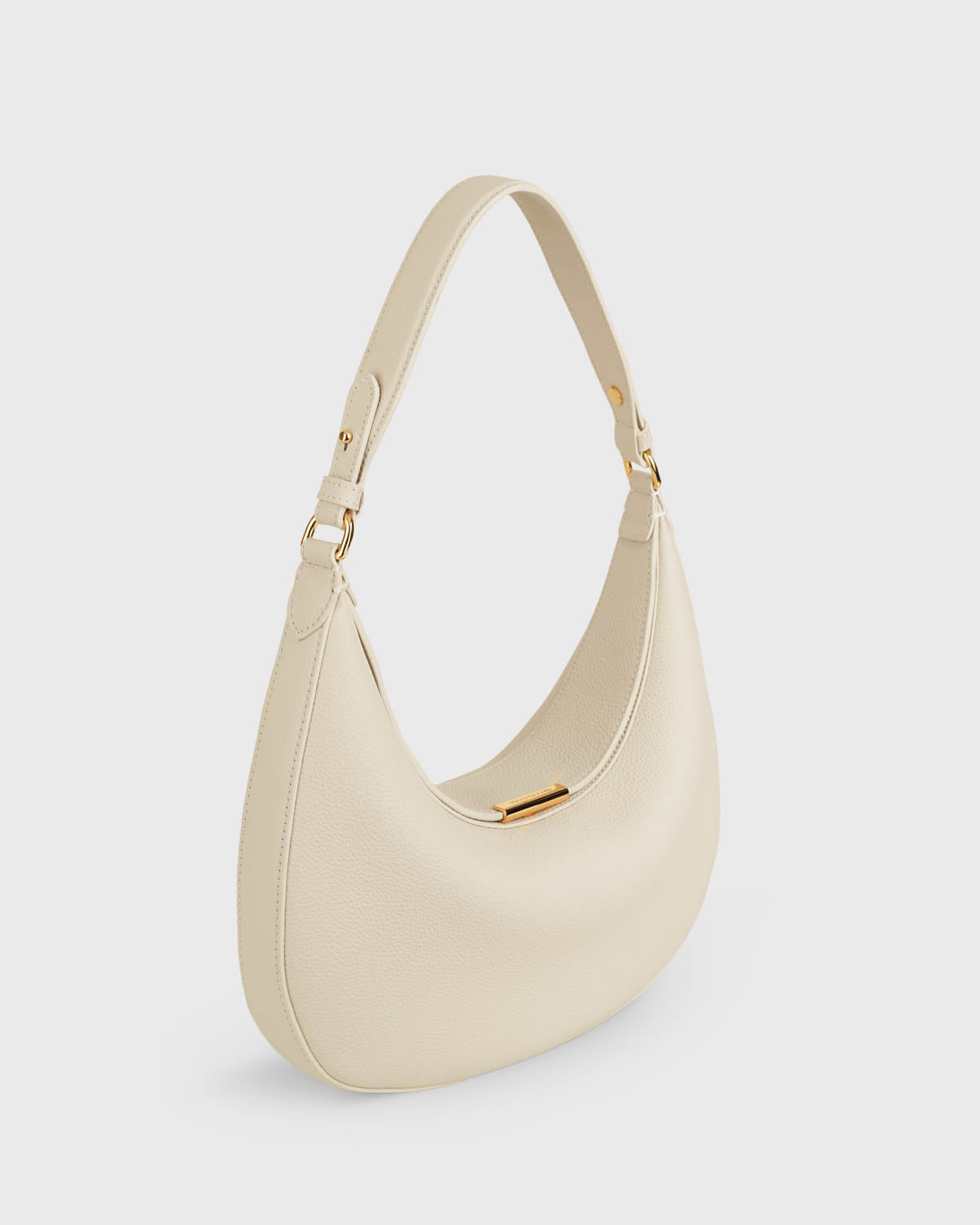 Gianna Crescent Hobo (Cream)