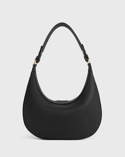 Gianna Crescent Hobo (Black)