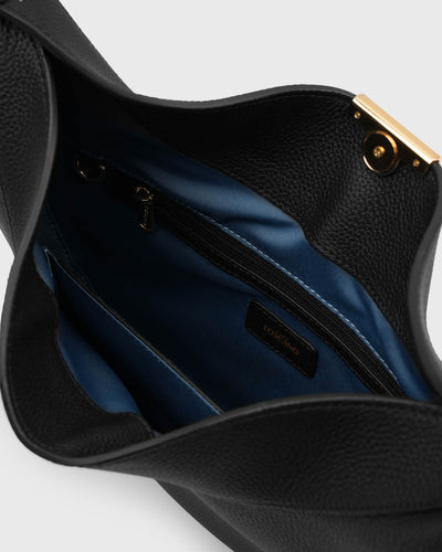 Gianna Crescent Hobo (Black)