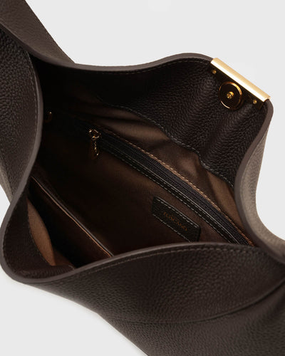 Gianna Crescent Hobo (Dark Plum)