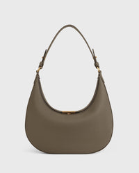 Gianna Crescent Hobo (Taupe)