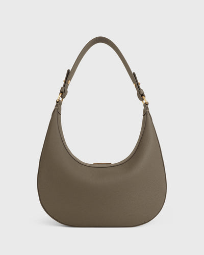 Gianna Crescent Hobo (Taupe)