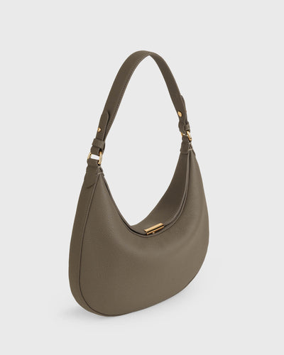 Gianna Crescent Hobo (Taupe)