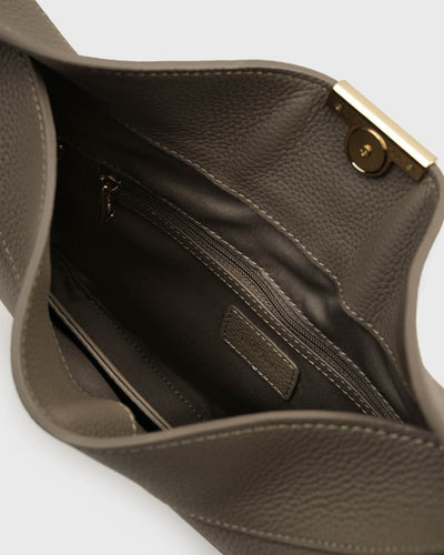 Gianna Crescent Hobo (Taupe)