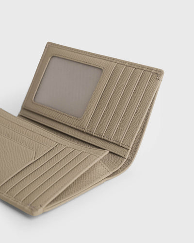 Heather Bifold Wallet (Taupe)