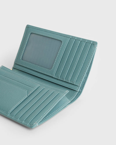 Heather Bifold Wallet (Teal)