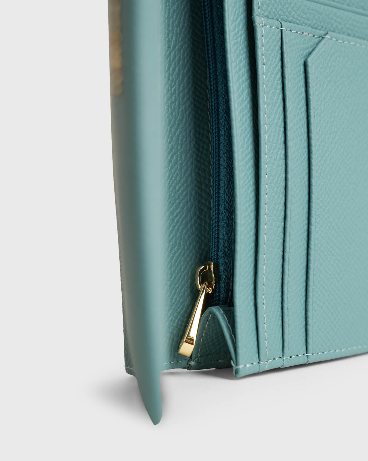 Heather Bifold Wallet (Teal)