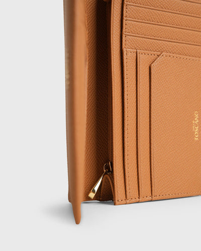 Heather Bifold Wallet (Camel)
