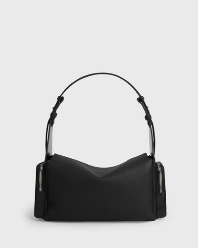 Mahjong Shoulder Bag	(Black)