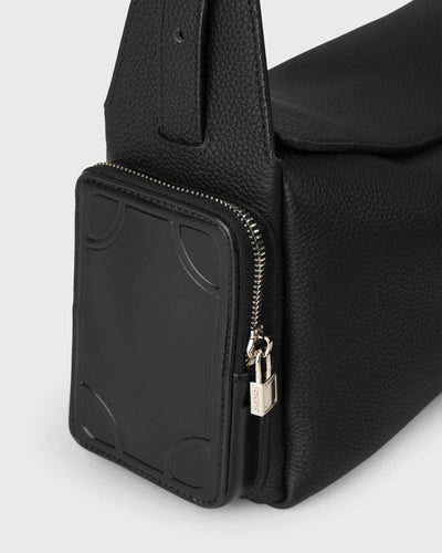 Mahjong Shoulder Bag	(Black)