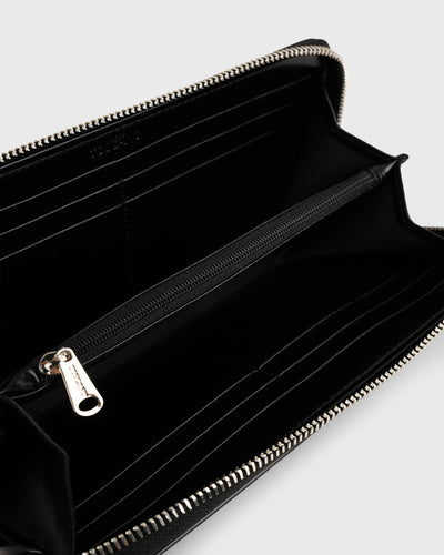 Mahjong Long Wallet (Black)