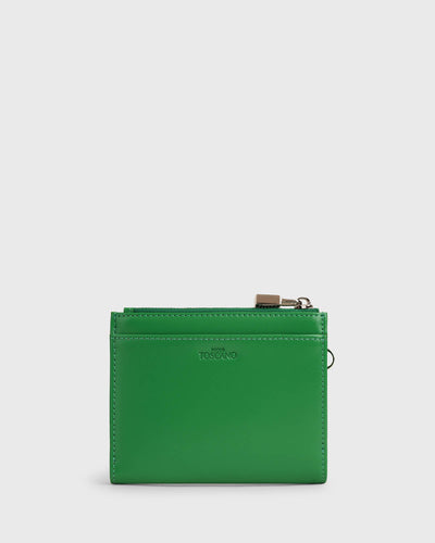 Mahjong Bifold Wallet (Bold Green)