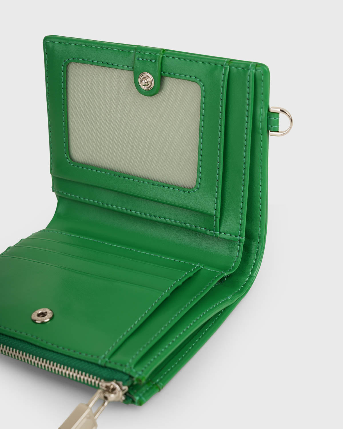 Mahjong Bifold Wallet (Bold Green)