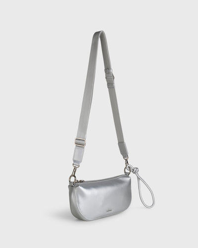 Juni Crossbody Pouch (Silver)
