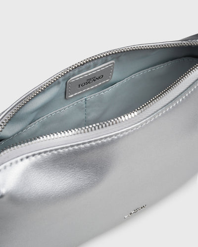 Juni Crossbody Pouch (Silver)