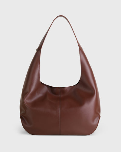 Juni Slouchy Hobo (Burgundy)