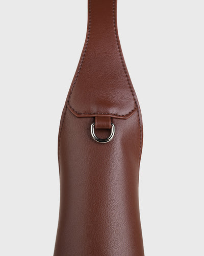 Juni Slouchy Hobo (Burgundy)