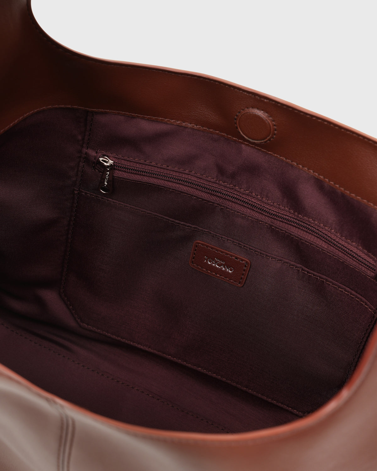 Juni Slouchy Hobo (Burgundy)