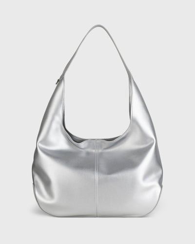 Juni Slouchy Hobo (Silver)