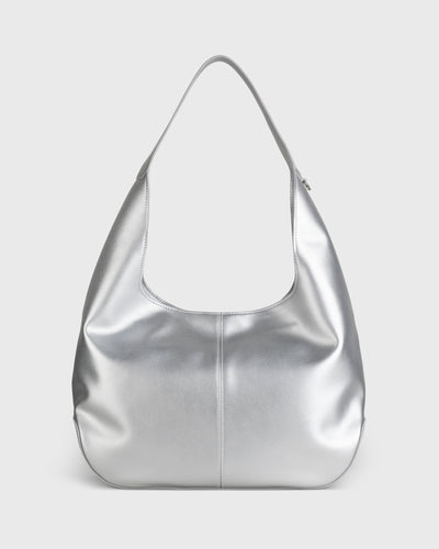 Juni Slouchy Hobo (Silver)
