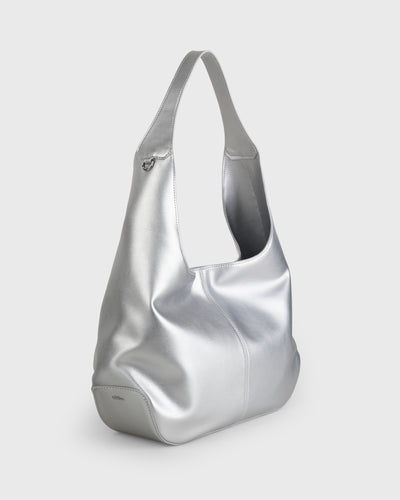 Juni Slouchy Hobo (Silver)