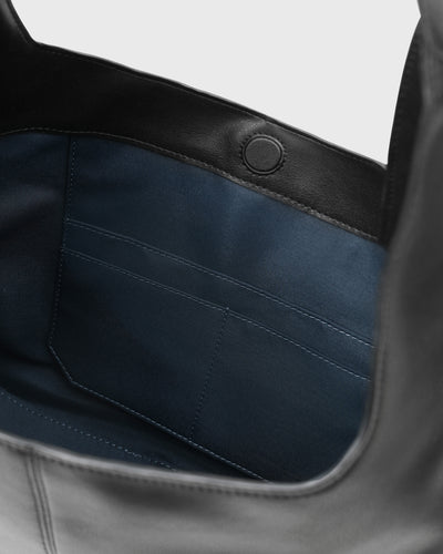 Juni Slouchy Hobo (Black)