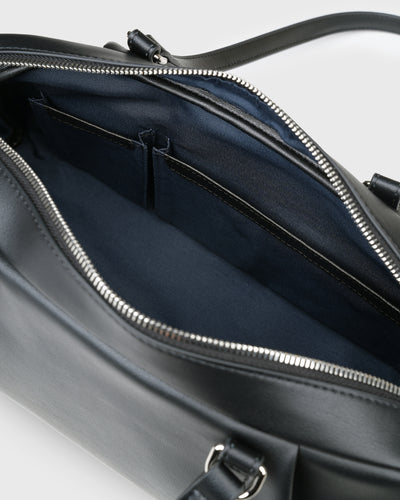 Juni Bowler Bag (Black)