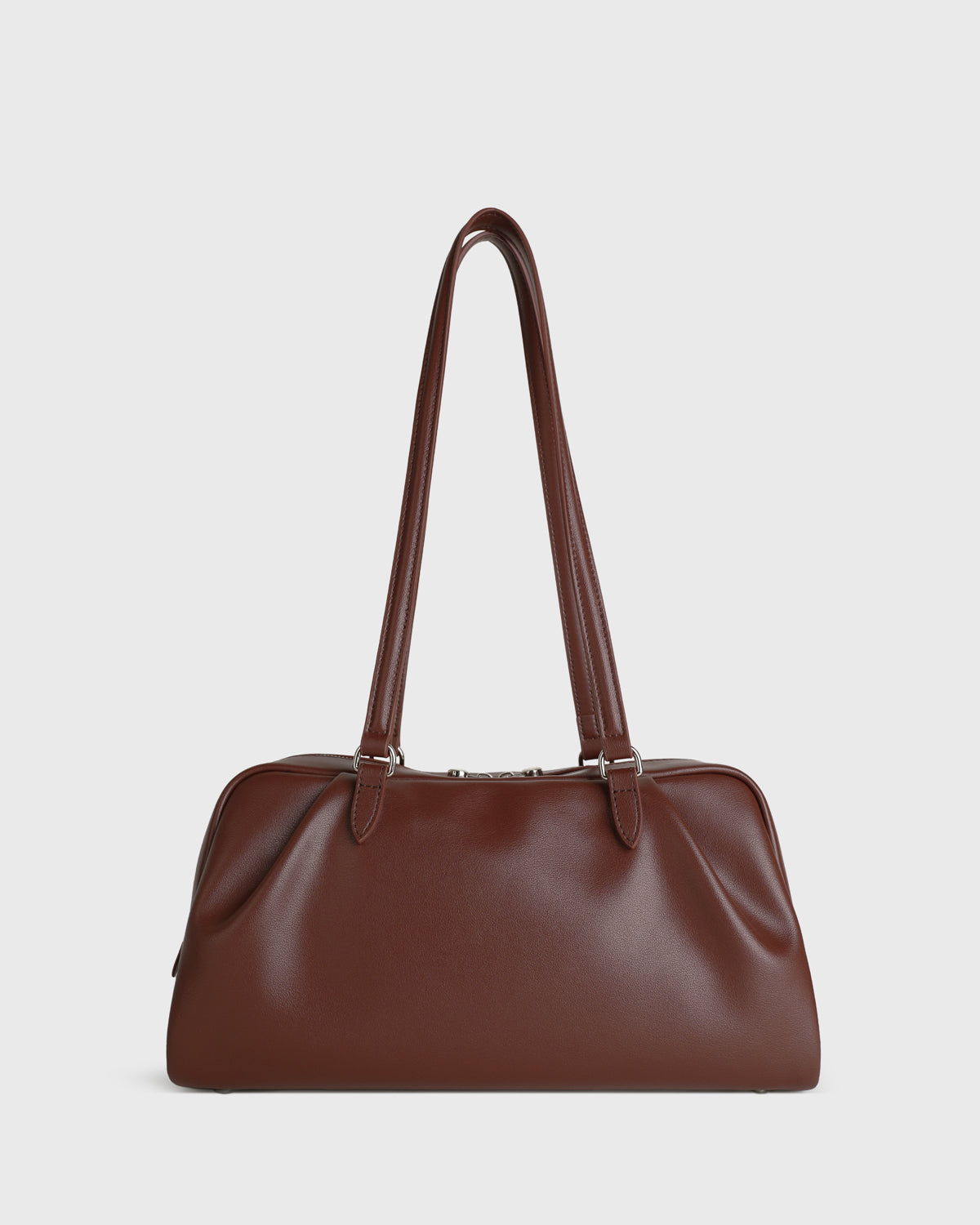 Juni Bowler Bag (Burgundy)
