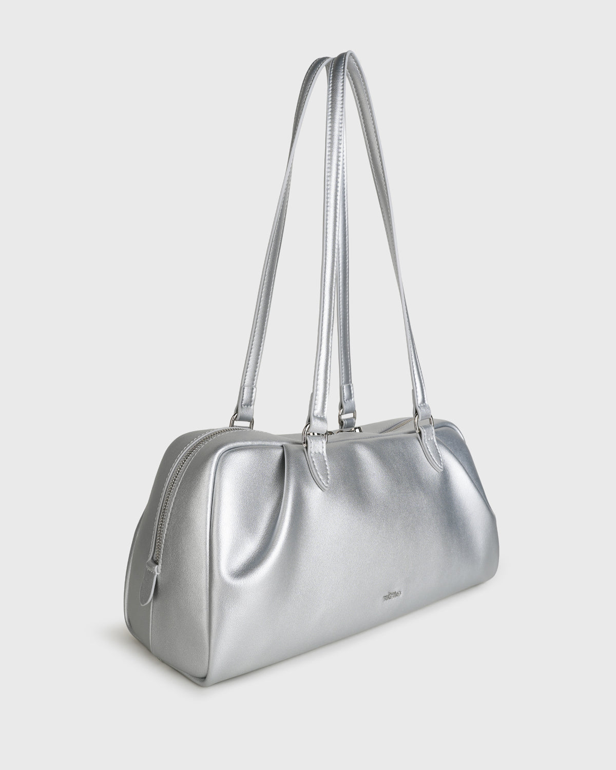 Juni Bowler Bag (Silver)