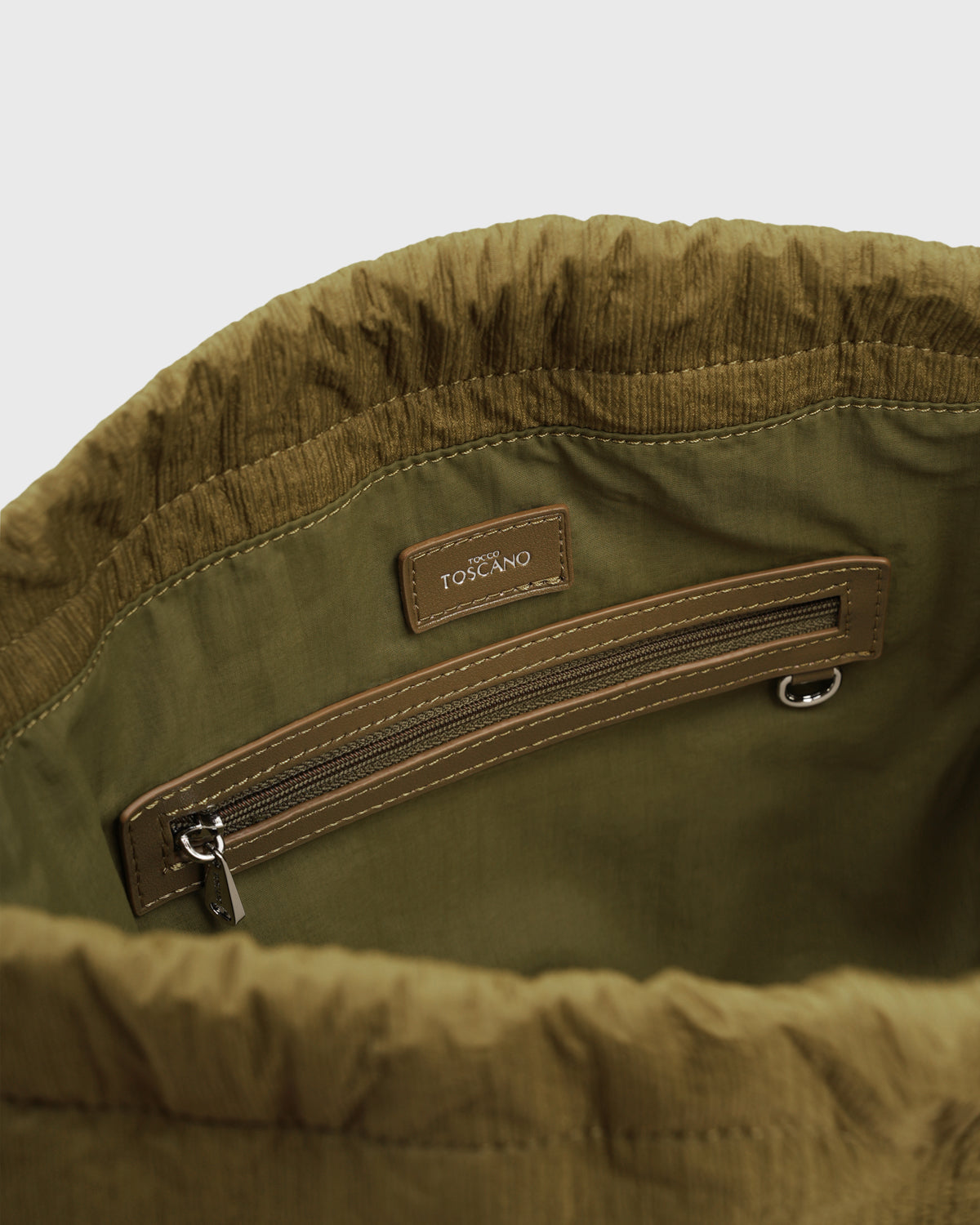 Sonya Ruched Bag (Brass)