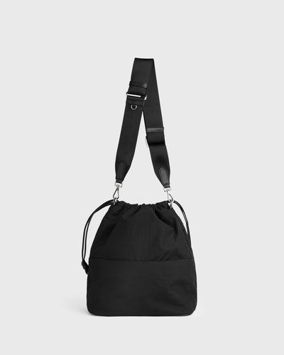Sonya Ruched Bag (Black)