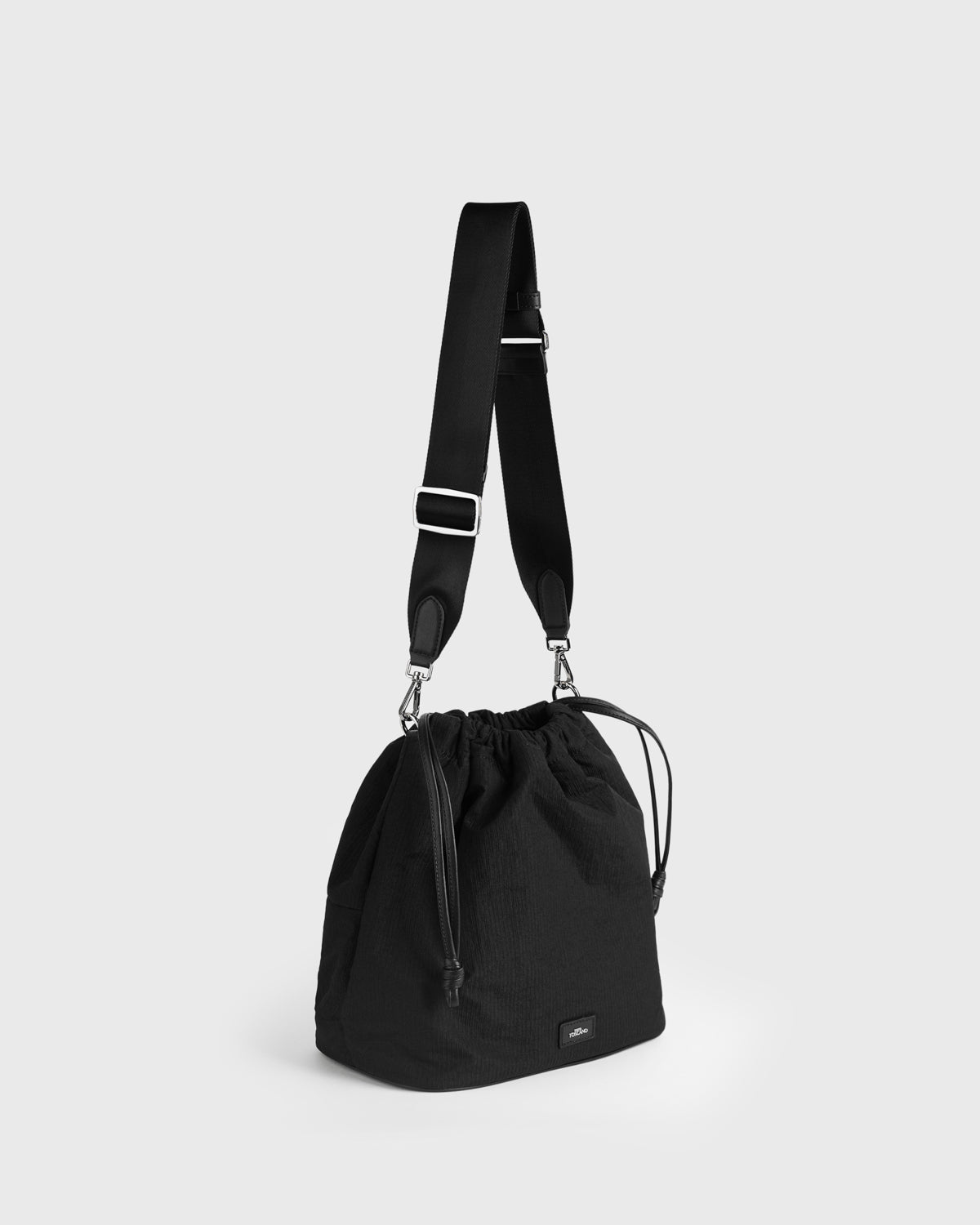 Sonya Ruched Bag (Black)