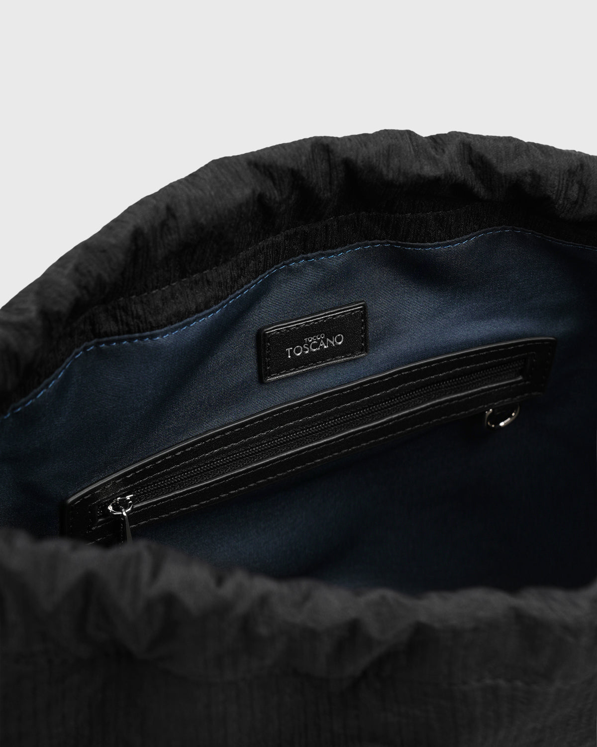 Sonya Ruched Bag (Black)