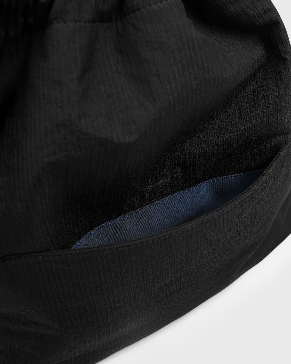 Sonya Ruched Bag (Black)