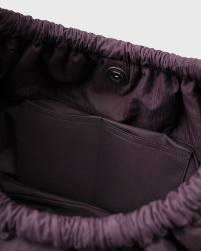 Sonya Slouchy Tote (Plum)