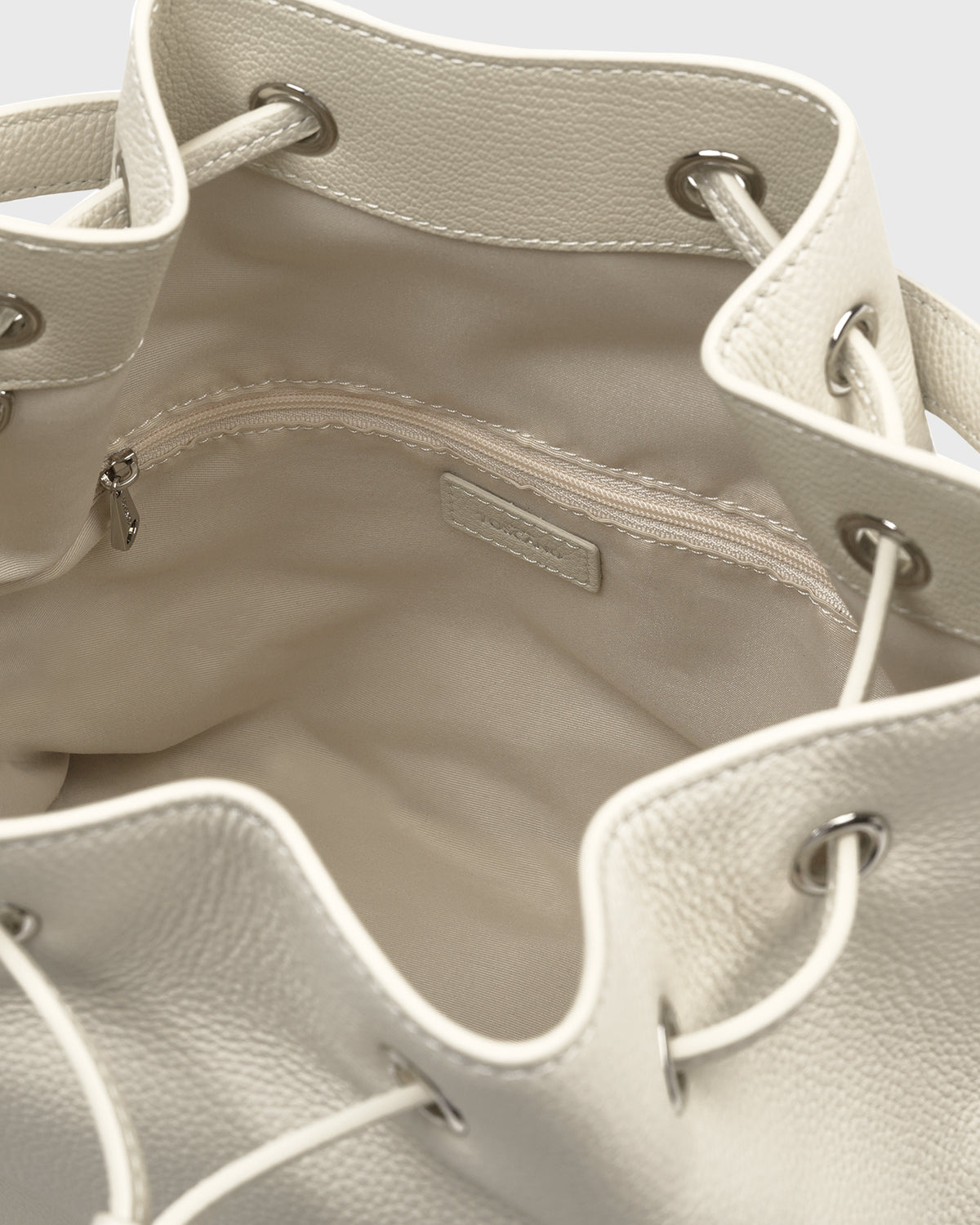 Lena Bucket Bag (Cream)