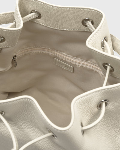 Lena Bucket Bag (Cream)